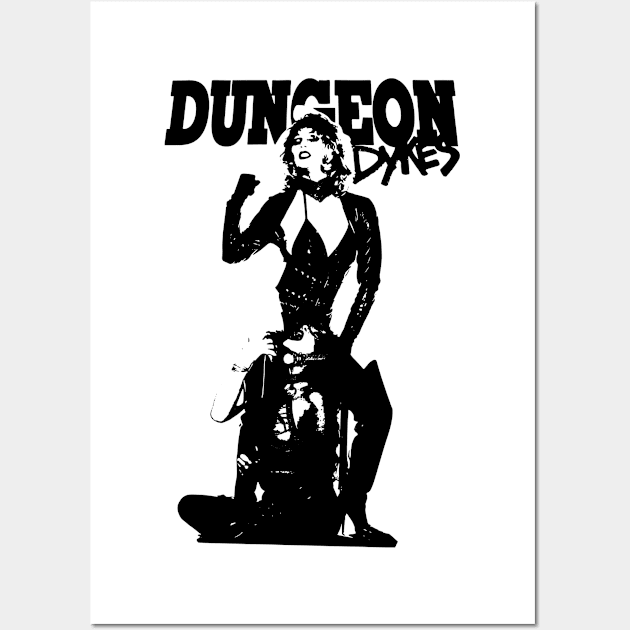 Dungeon Dykes Wall Art by TheCosmicTradingPost